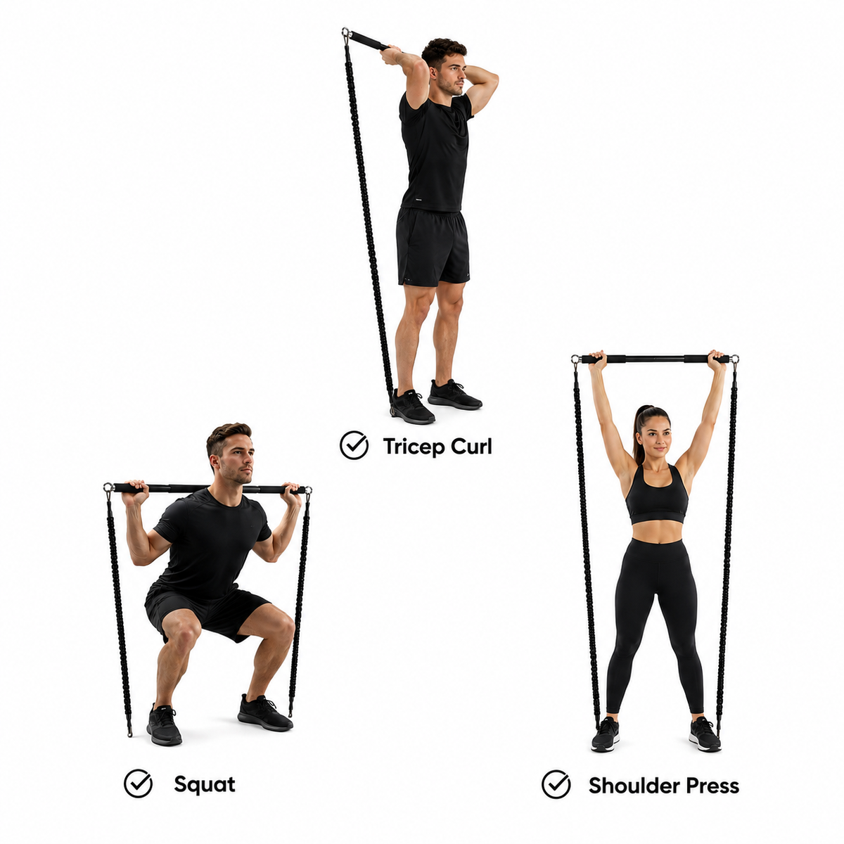 Kit d'élastiques de musculations