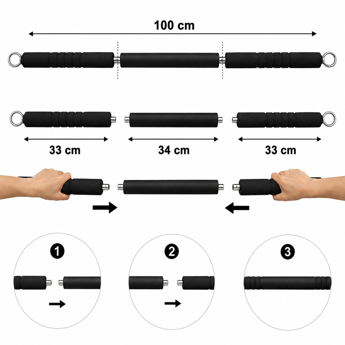 Kit d'élastiques de musculations